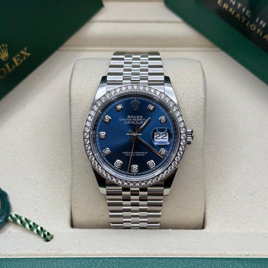 Rolex Datejust Blue Dial